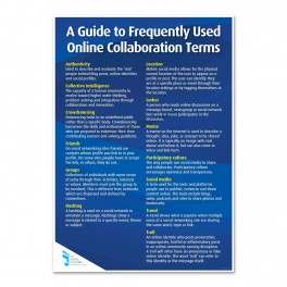 Frequently Used Online Collaboration Terms Poster