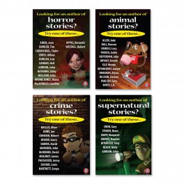 Genre Author Suggestions Posters Extension Set - A4