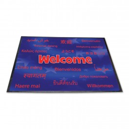 Welcome Languages Mat