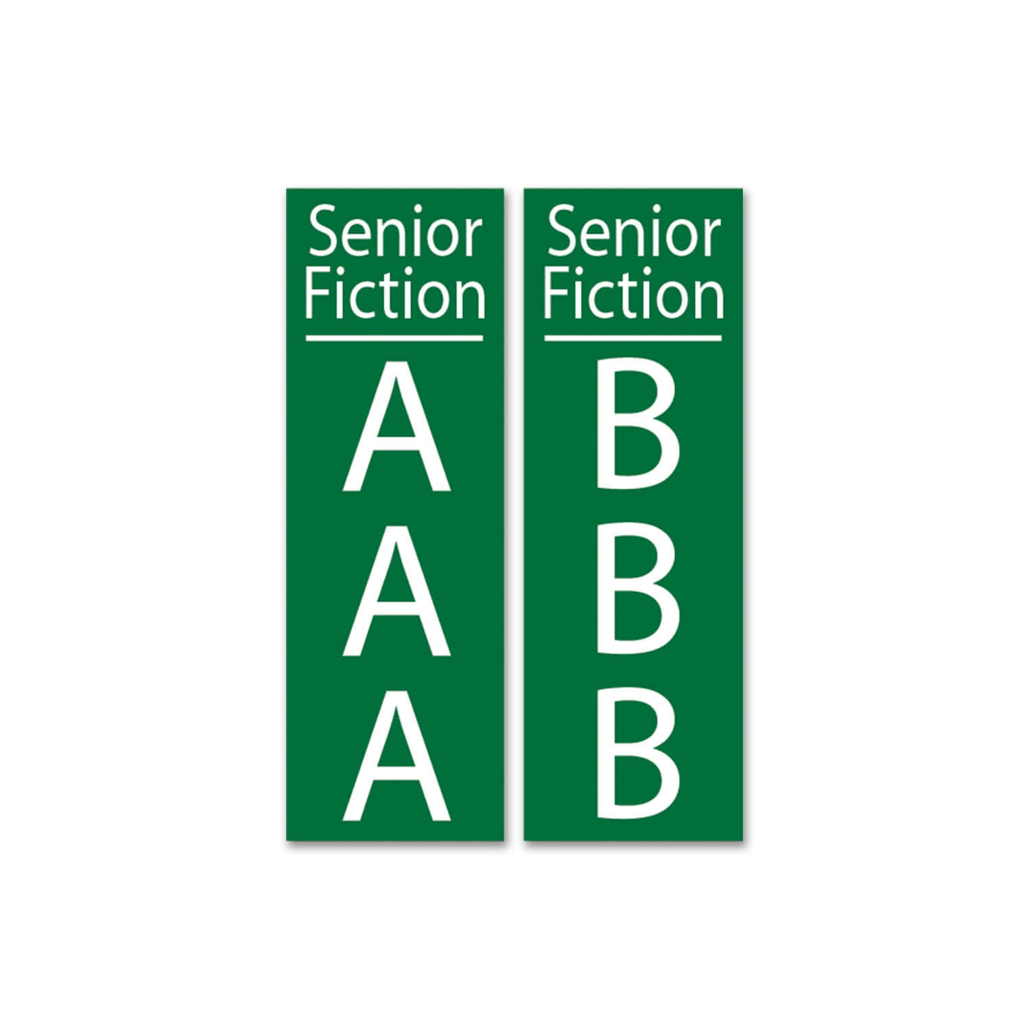 Senior Fiction Vinyl Signs Design 1