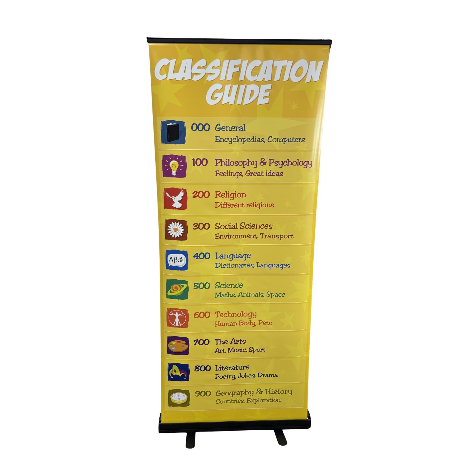 Junior Classification Roll Up Banner
