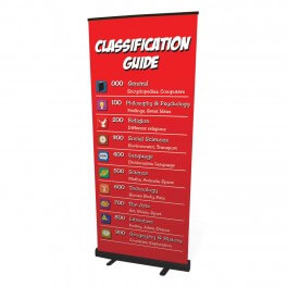 Junior Classification Roll Up Banner