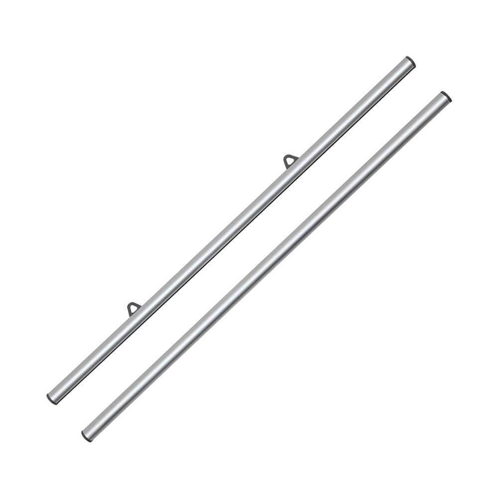 Silver Hanging Rail (pair) 610mm