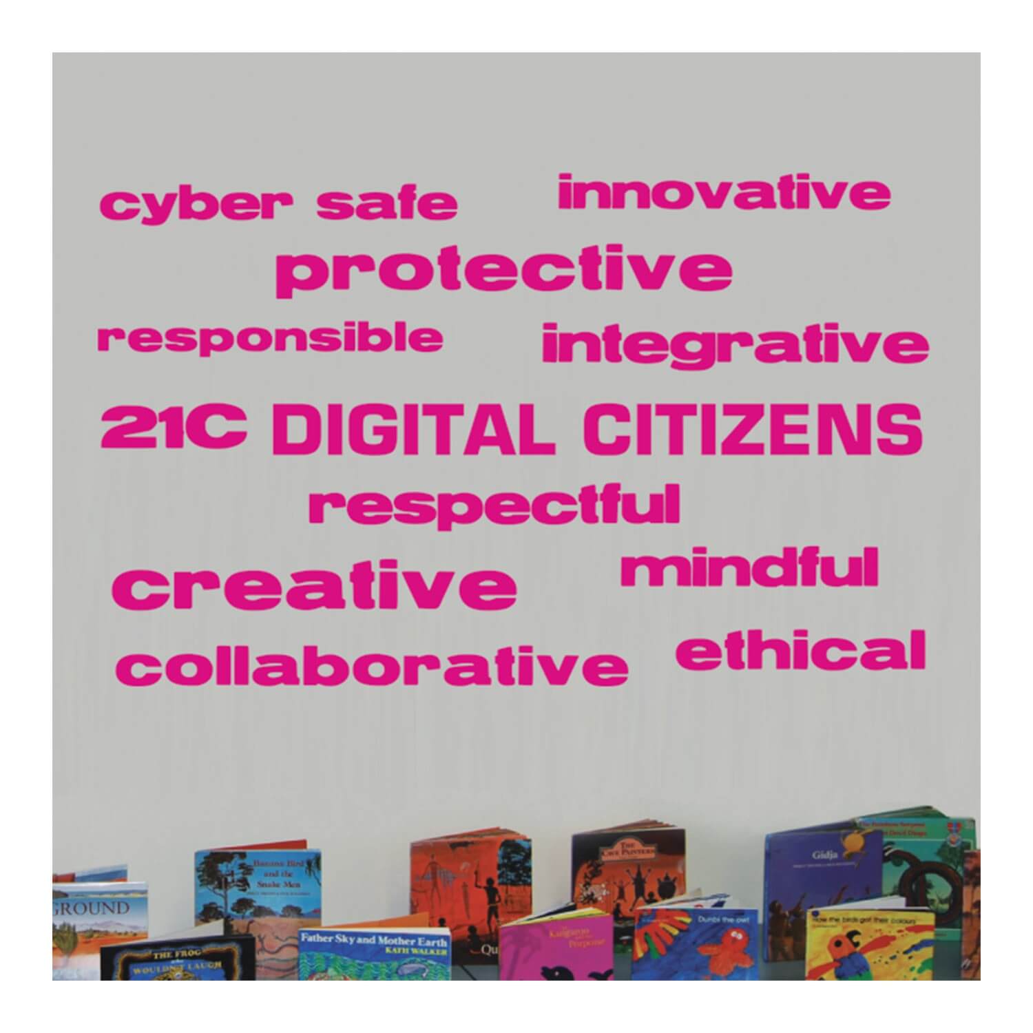 Digital Citizen Vinyl Lettering (Reservoir)