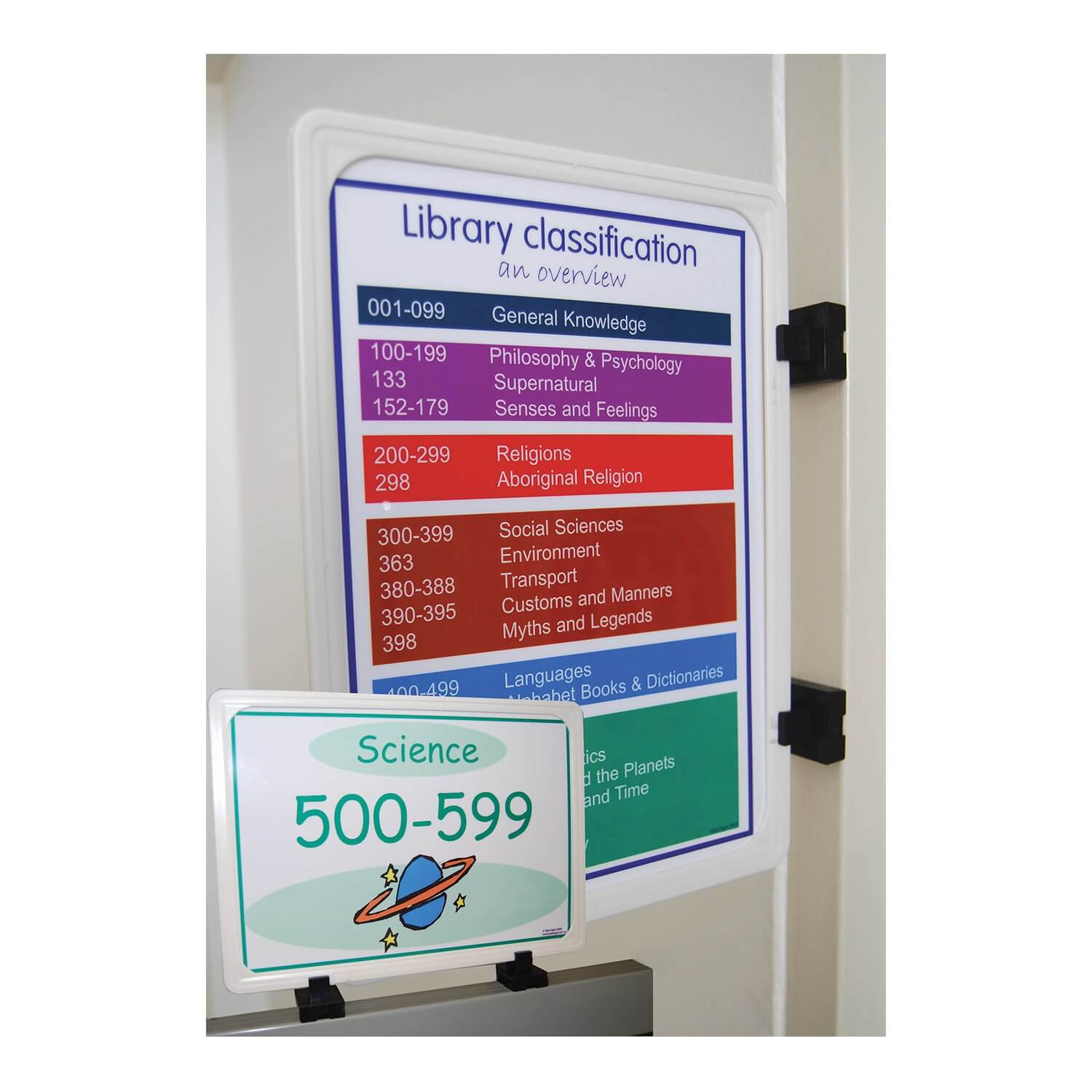 Freestanding Display Frame Magnetic - A4 (White)
