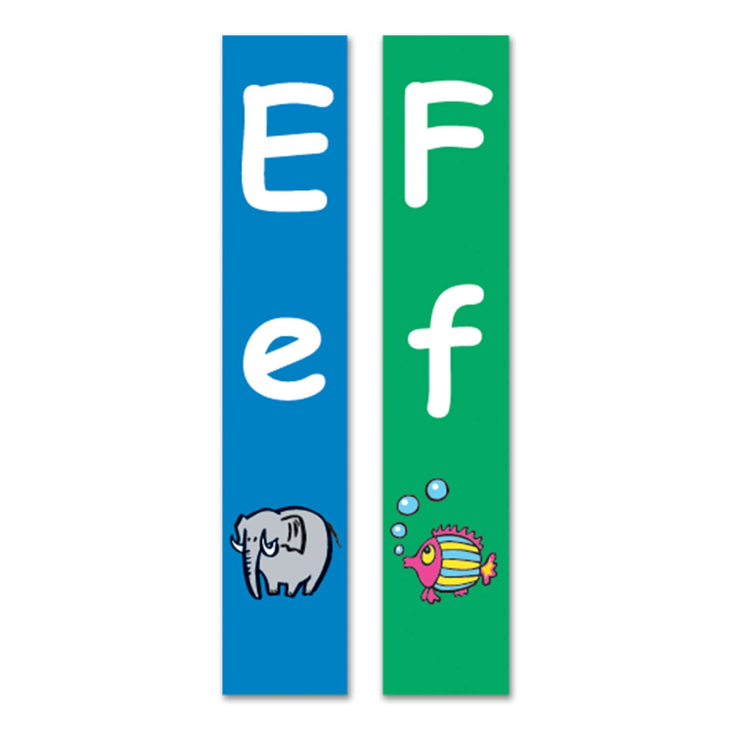 Slim Junior Fiction Sticky Back Signs