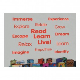 Encourage Reading Word Wall Vinyl Lettering