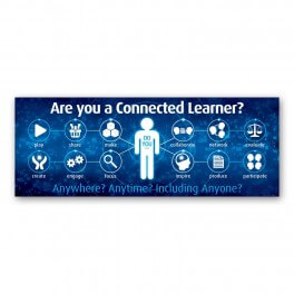 Connected Learning Wall Graphic