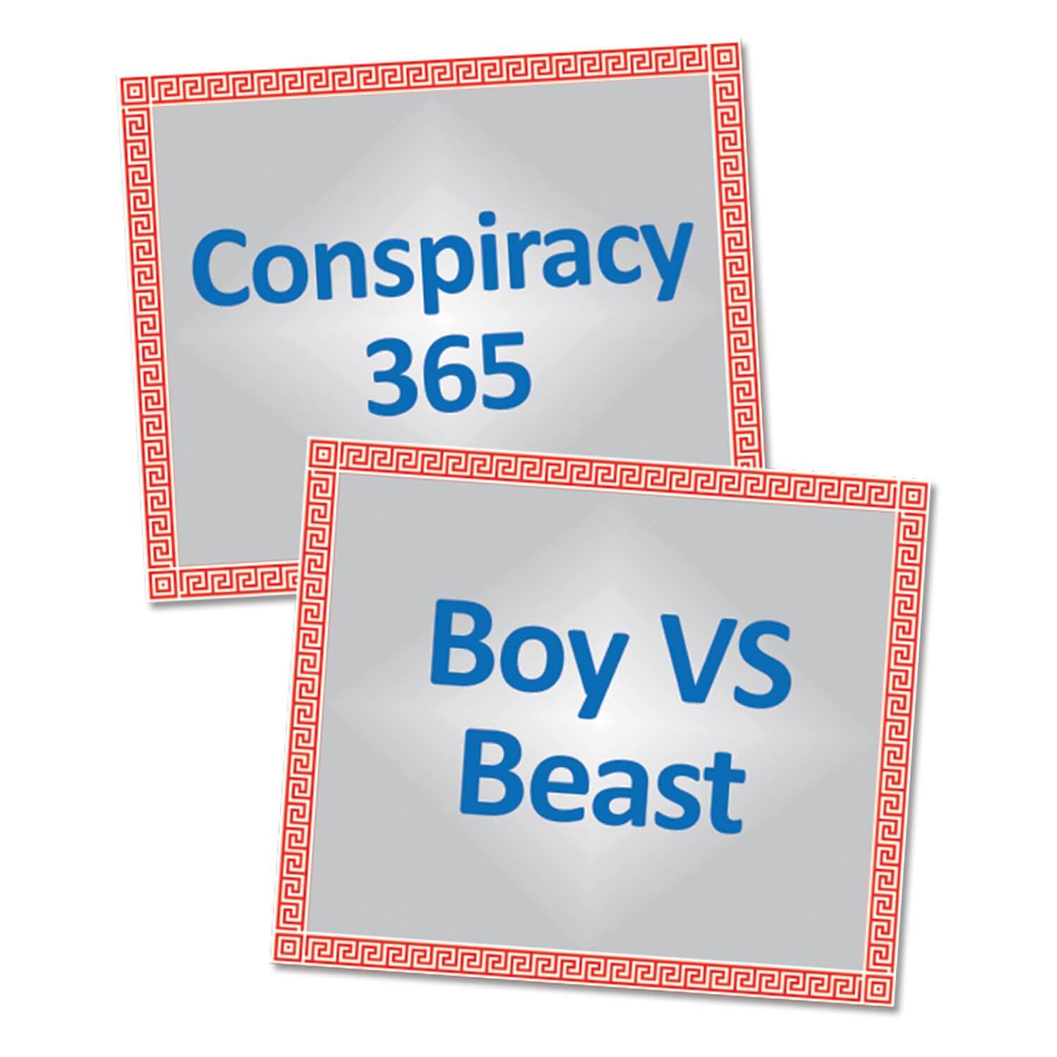 Magazine Box Signs (Custom Wording)