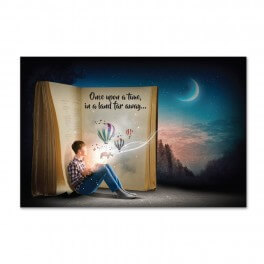 Once Upon a Time Wall Mural