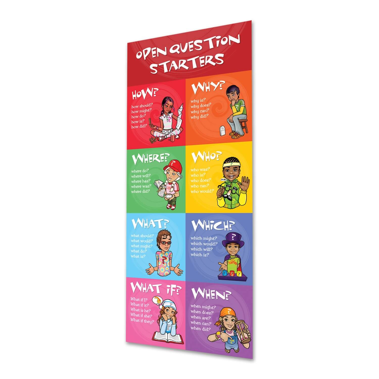 Open Question Starters Indoor Banner
