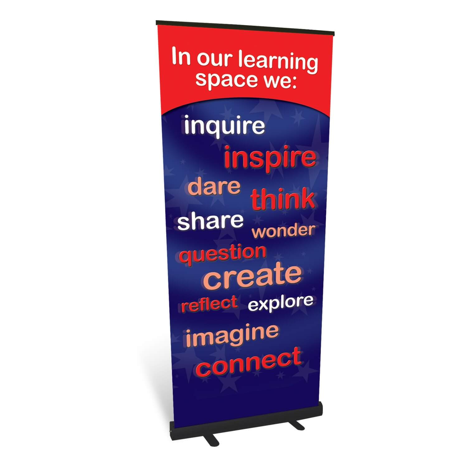Our Learning Space Roll Up Banner