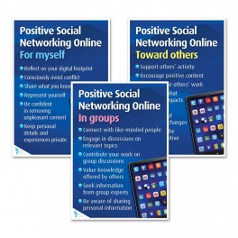 Positive Social Networking Online Posters