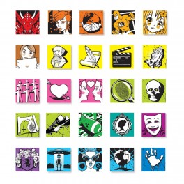 Senior Genre Spine Labels
