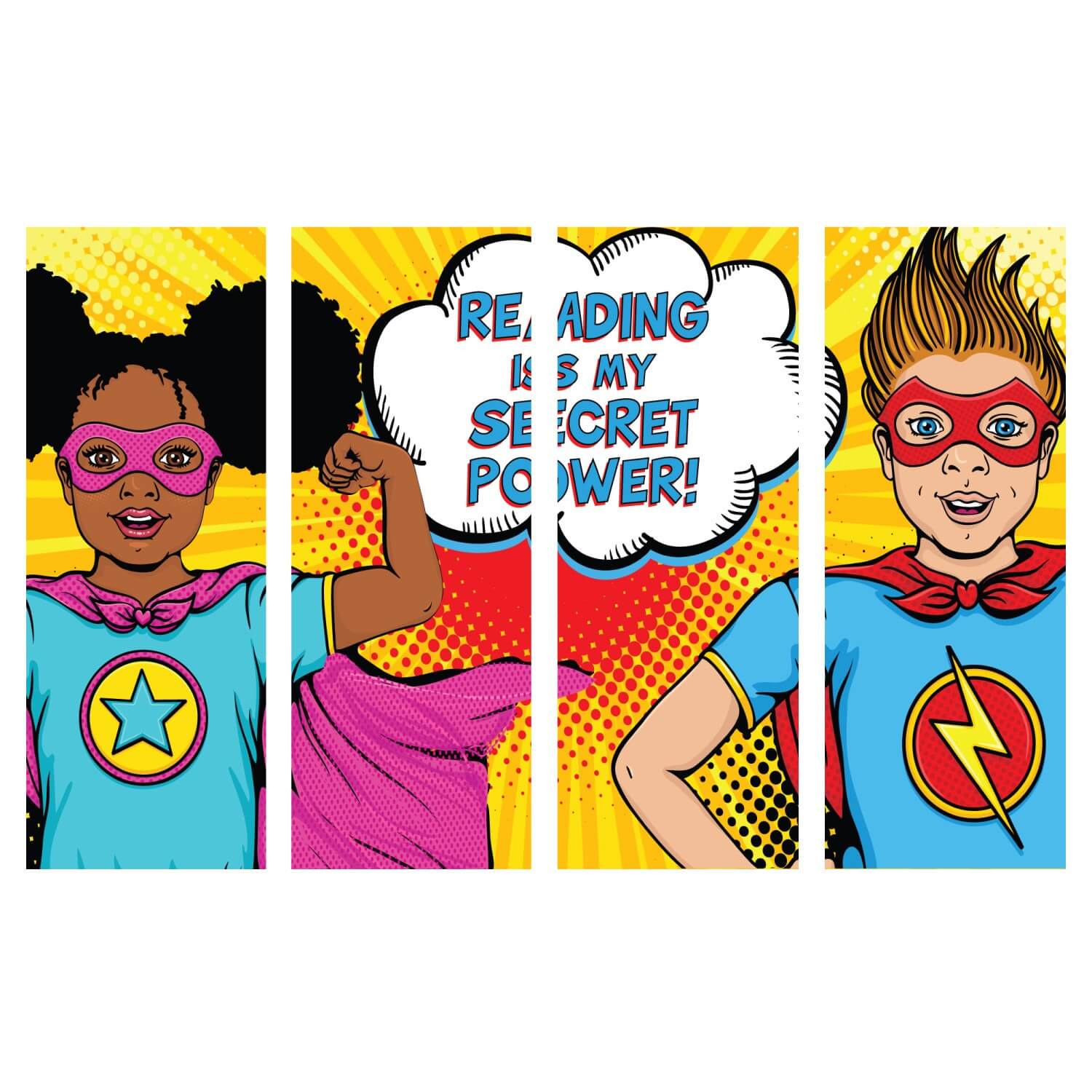 Super Powers Wall Mural