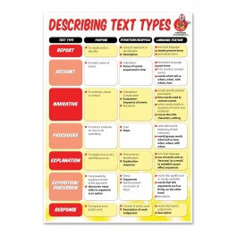 Text Type Overview Poster