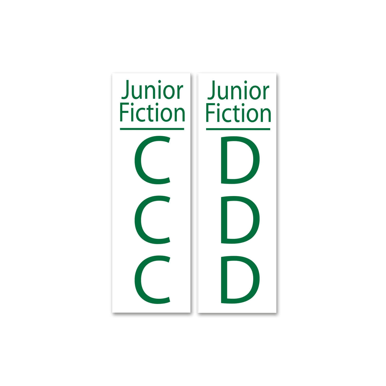 Junior Fiction Vinyl Signs Design 5 (Myriad)