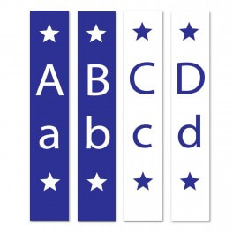 Slim Junior Fiction Vinyl Signs (Myriad)