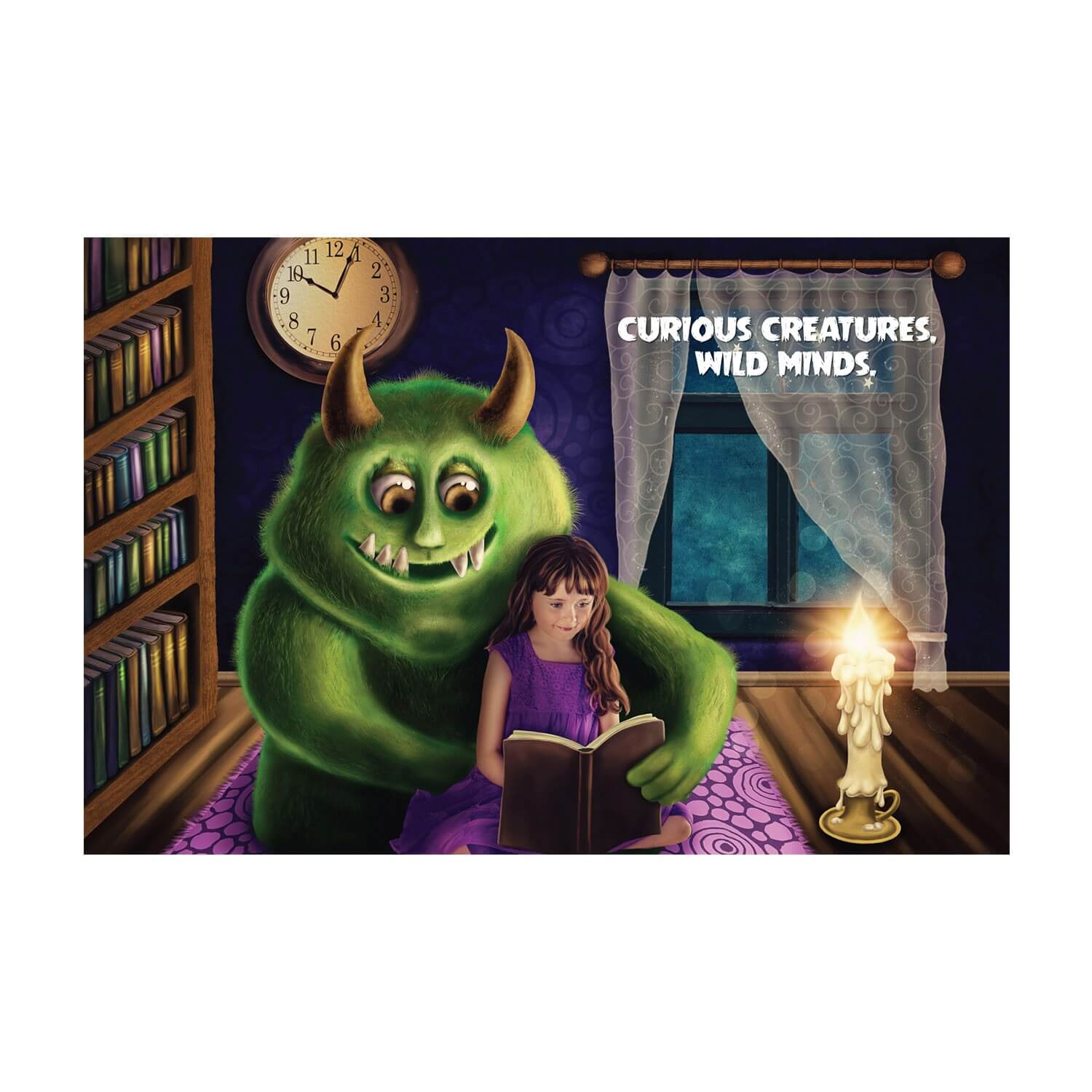 Wild Minds Wall Mural (Removable)