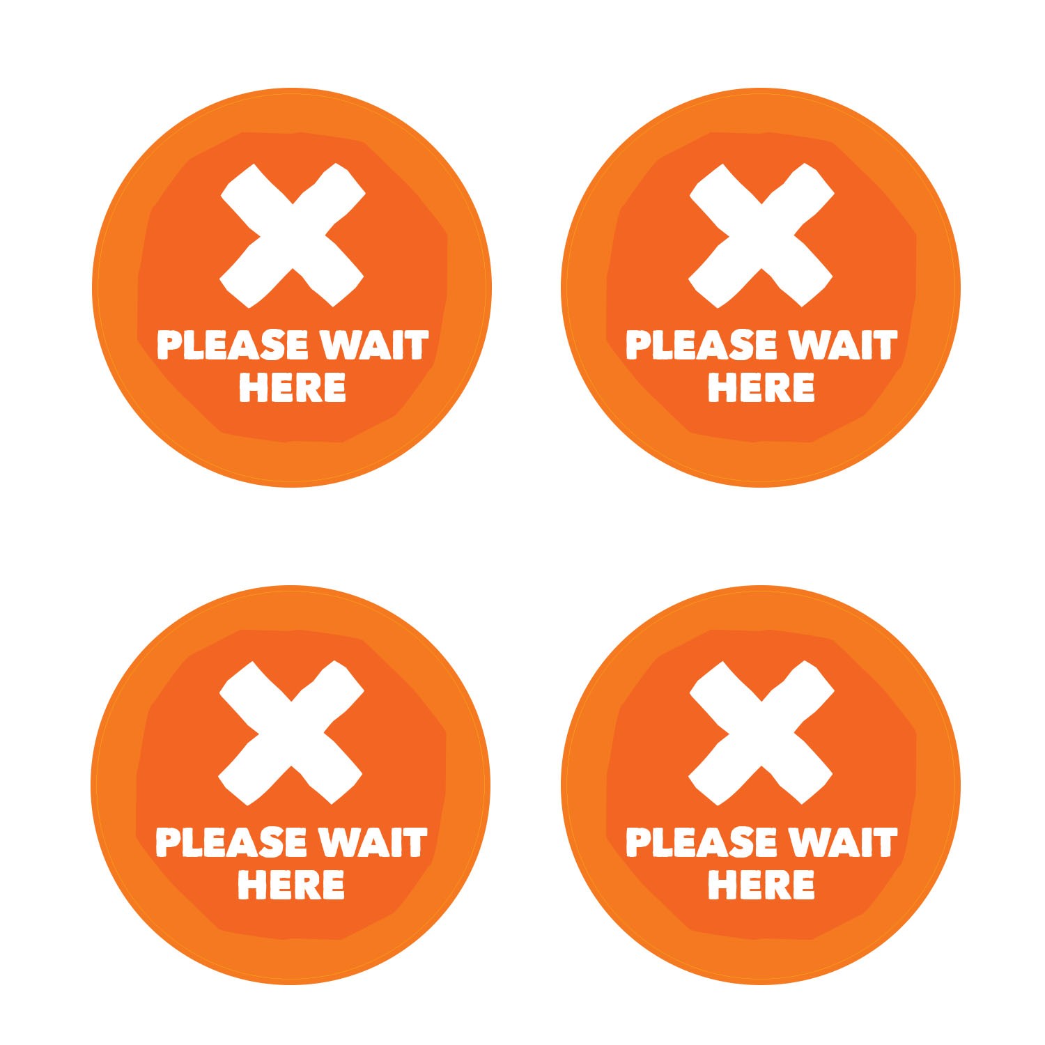 Please Wait Here Wall Graphics (Senior)