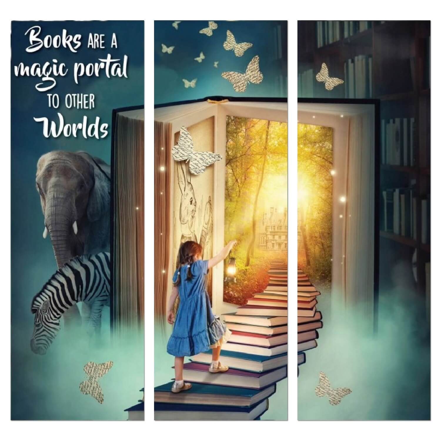 Magic Portal Wall Mural (Semi-Permanent)