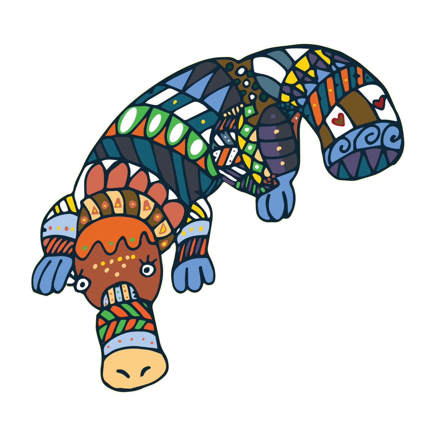 Australian Animals Wall Graphic (5-pack)