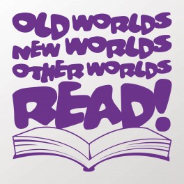 Old Worlds, New Worlds, Other Worlds Vinyl Lettering