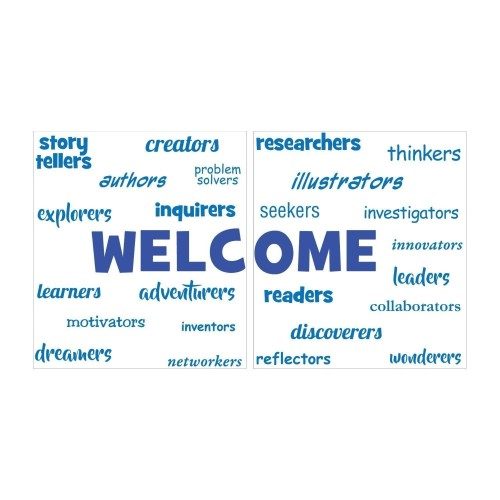 WELCOME! Learners Word Wall Vinyl Lettering