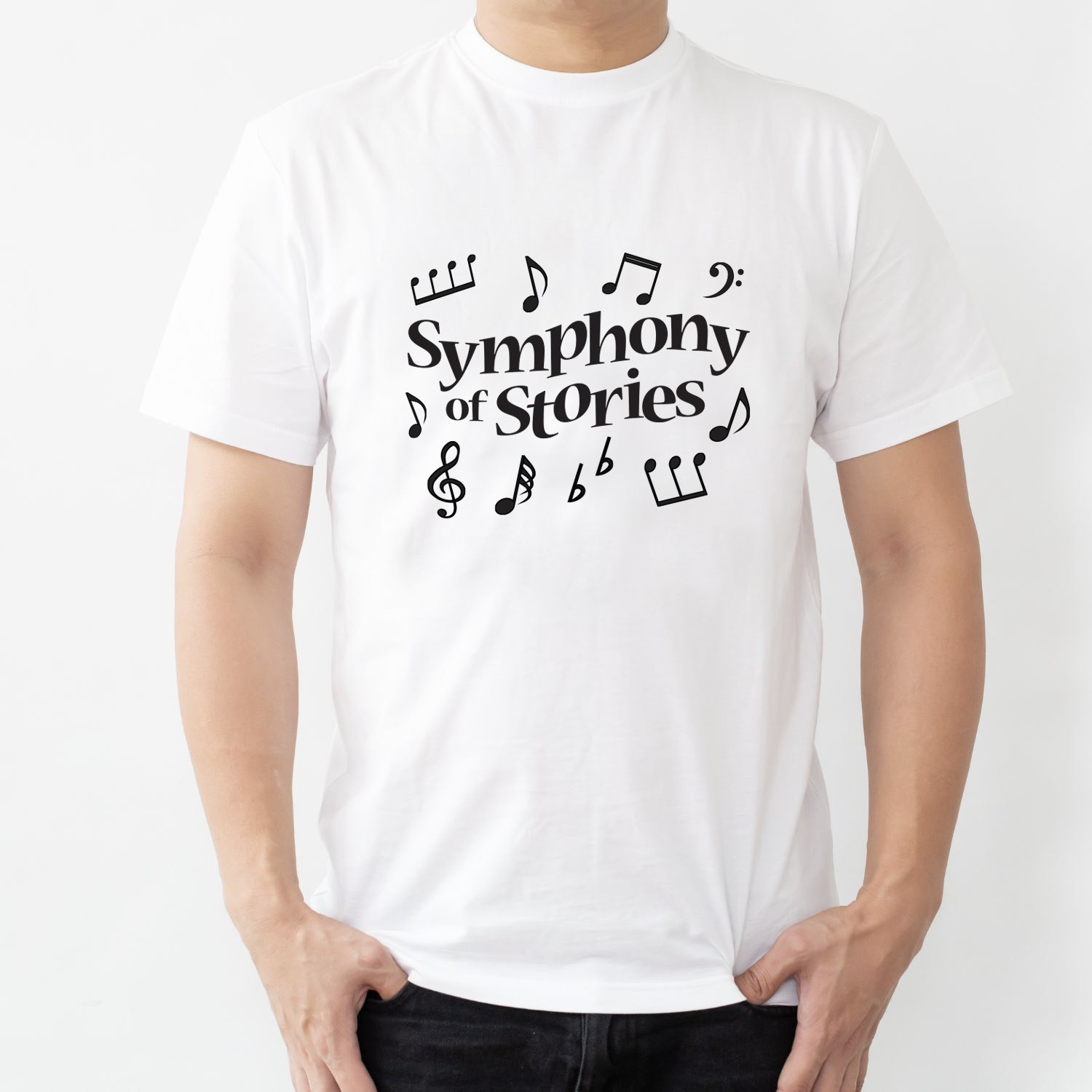 Symphony of Stories (Junior) T-Shirt (Text Only)