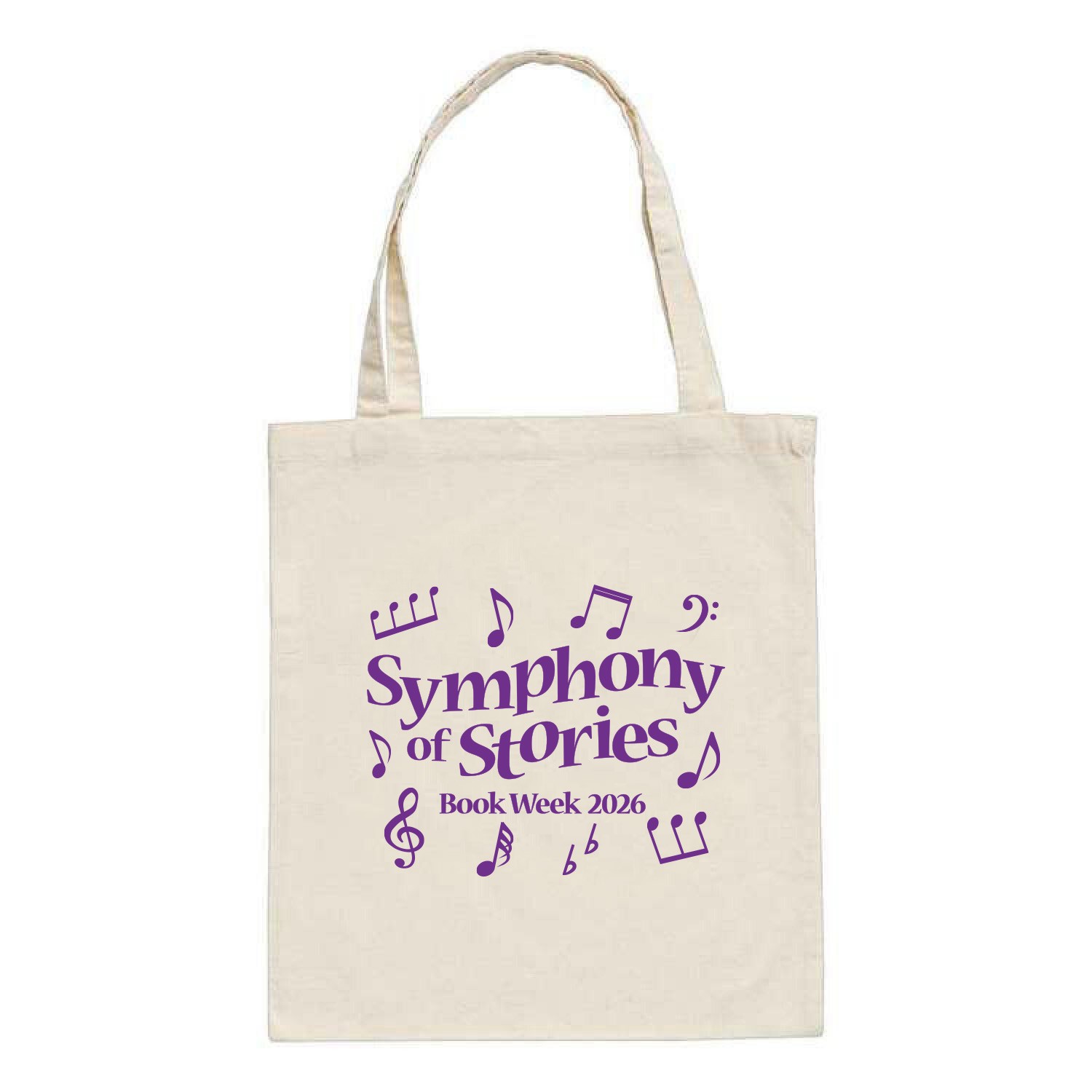 Book Week 2026 (Junior) Tote Bags (Text Only)