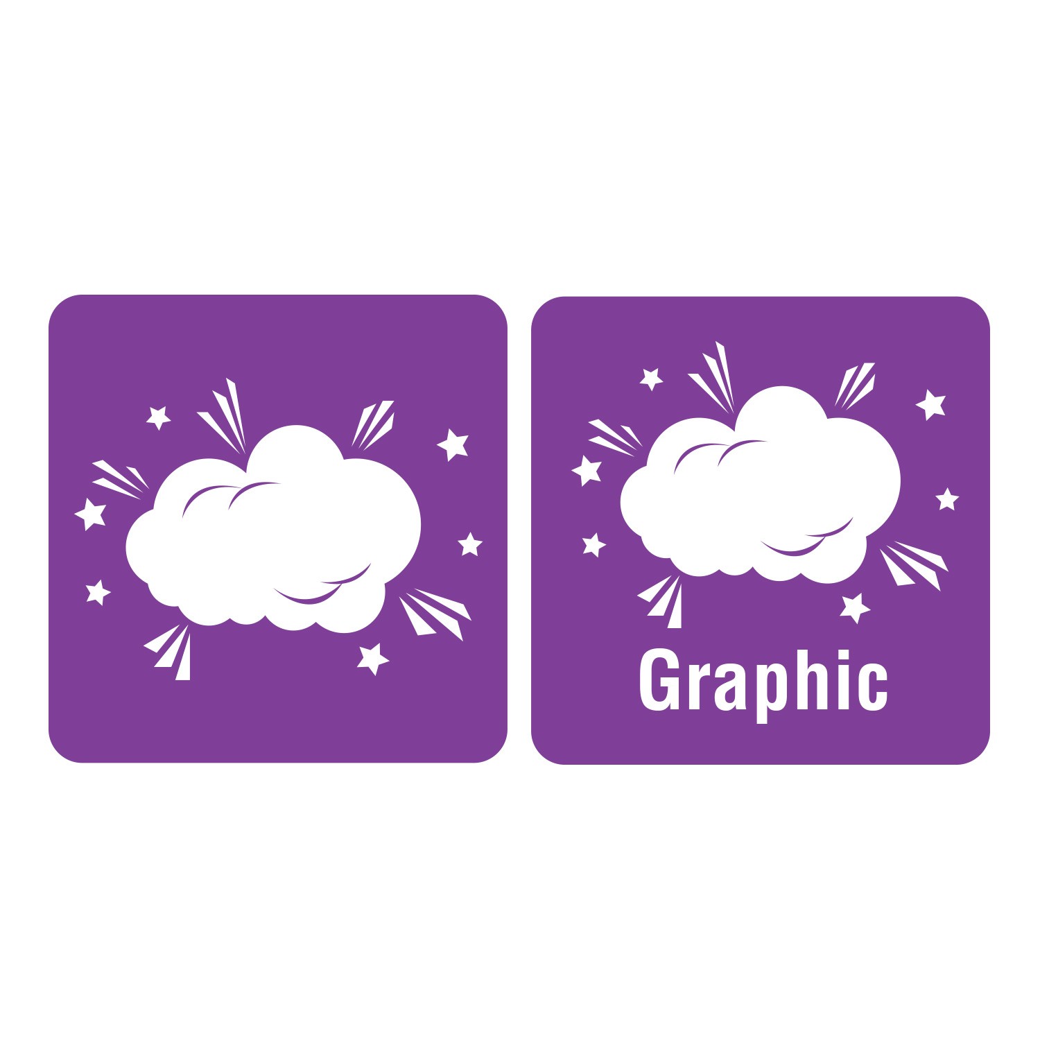 100 Icon Graphic Spine Labels