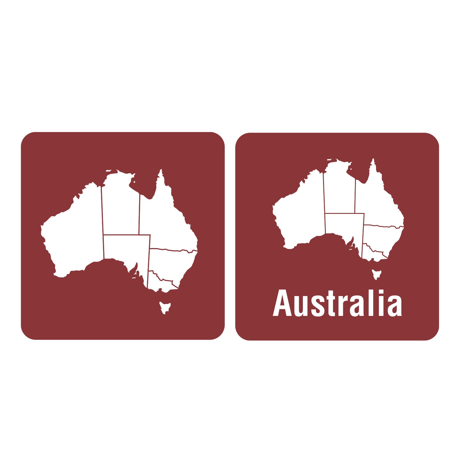 100 Icon Australia Spine Labels