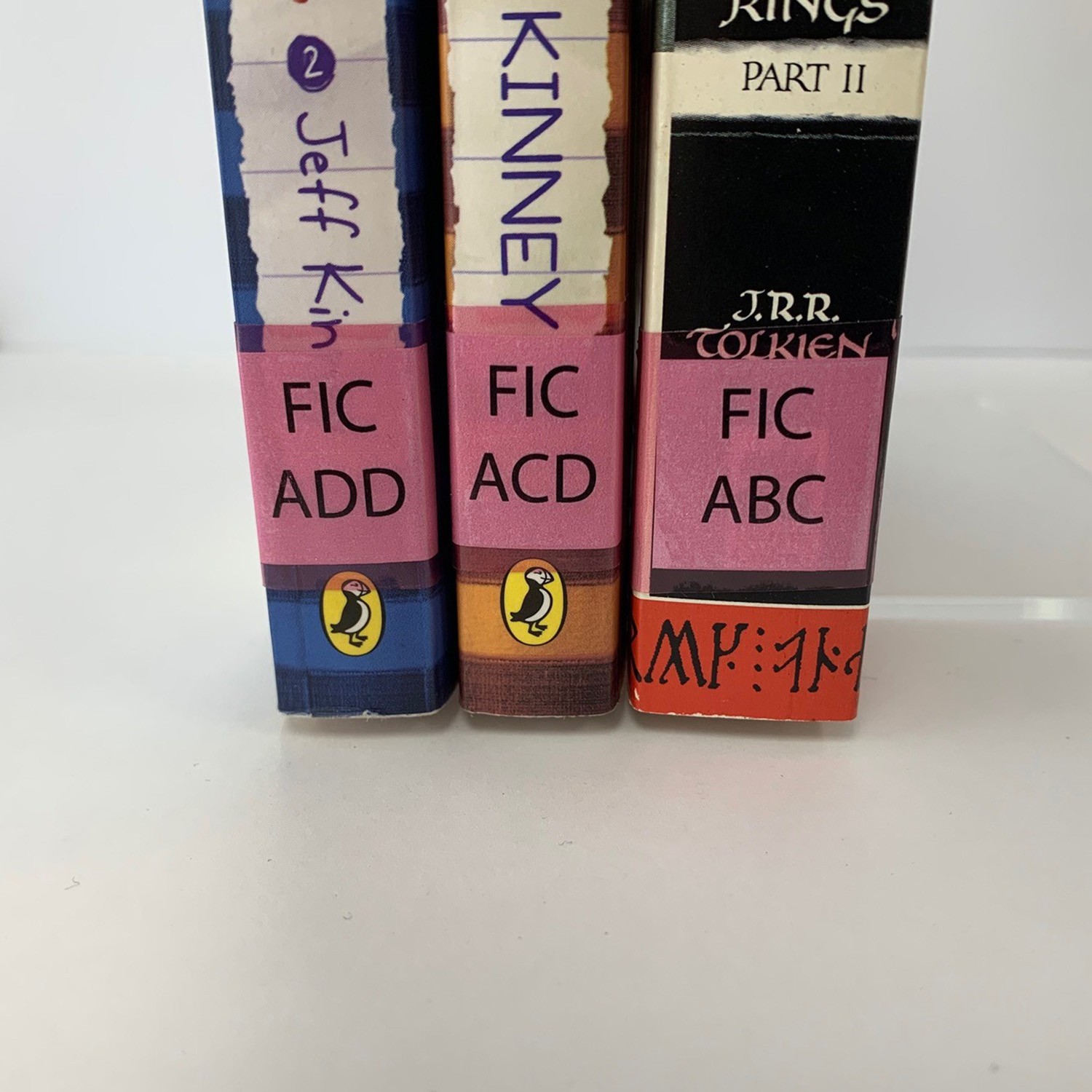 100 Tinted Pink Label Protectors