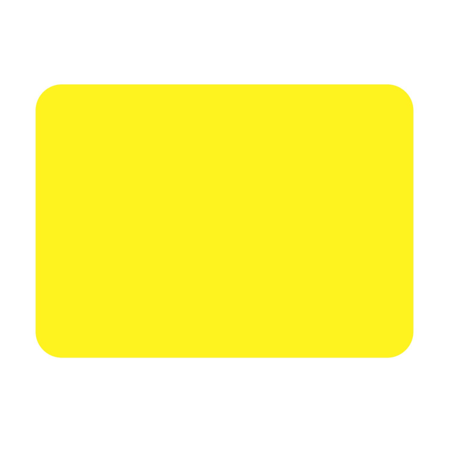 100 Tinted Yellow Label Protectors