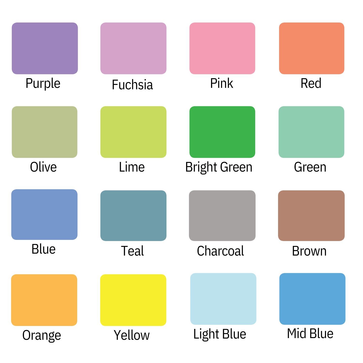 Tinted Label Protectors