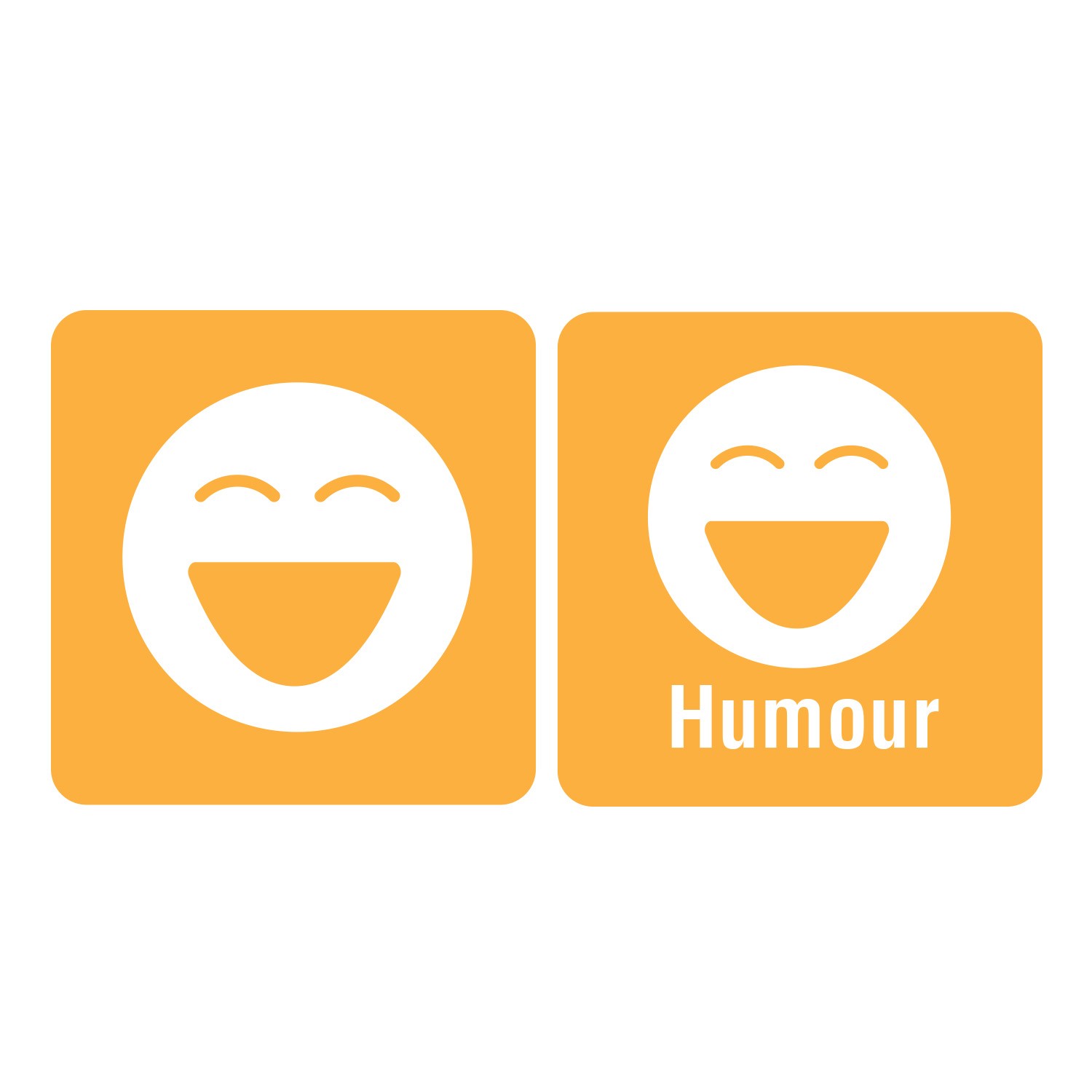 100 Icon Humour Spine Labels