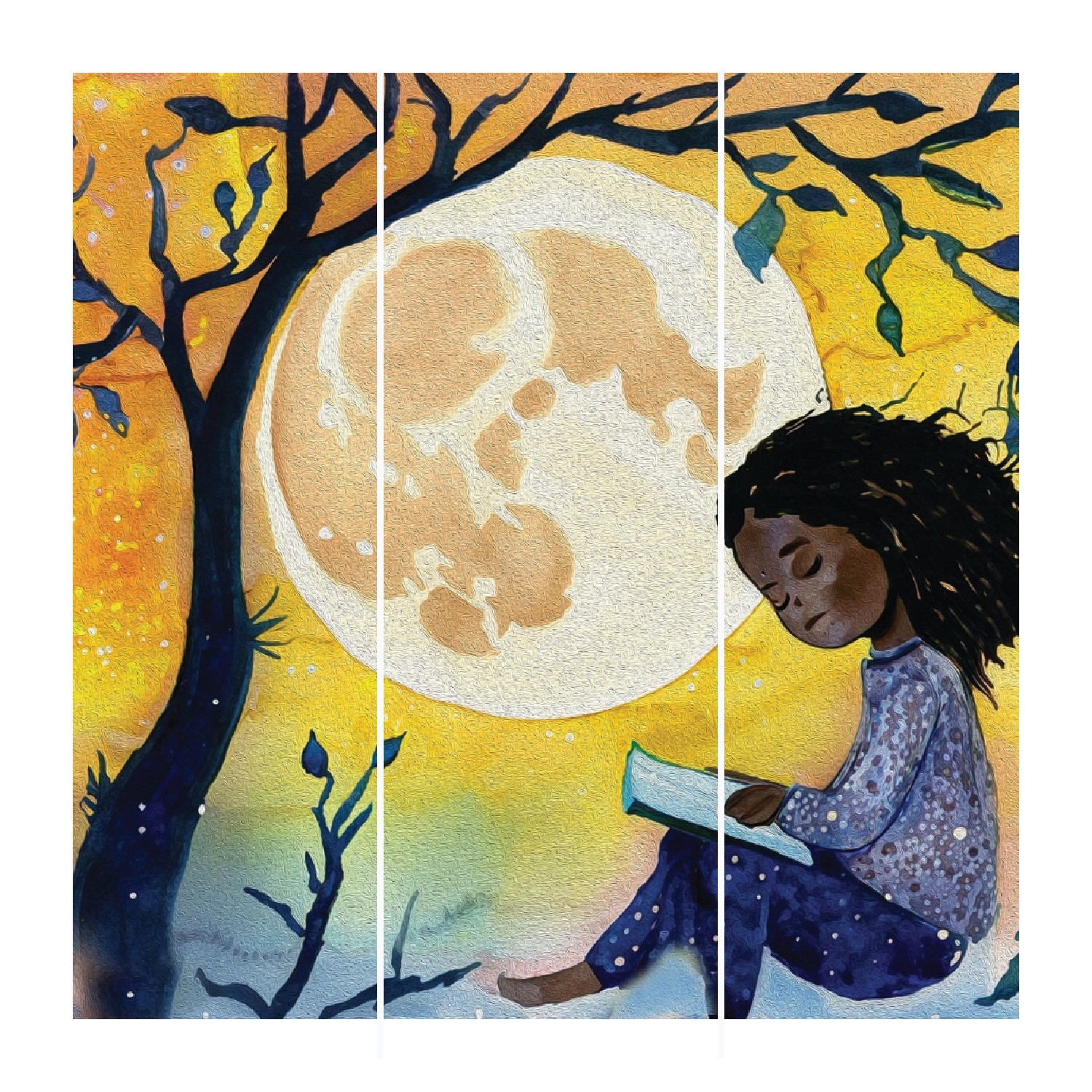 Moonlight Wall Graphic Mural