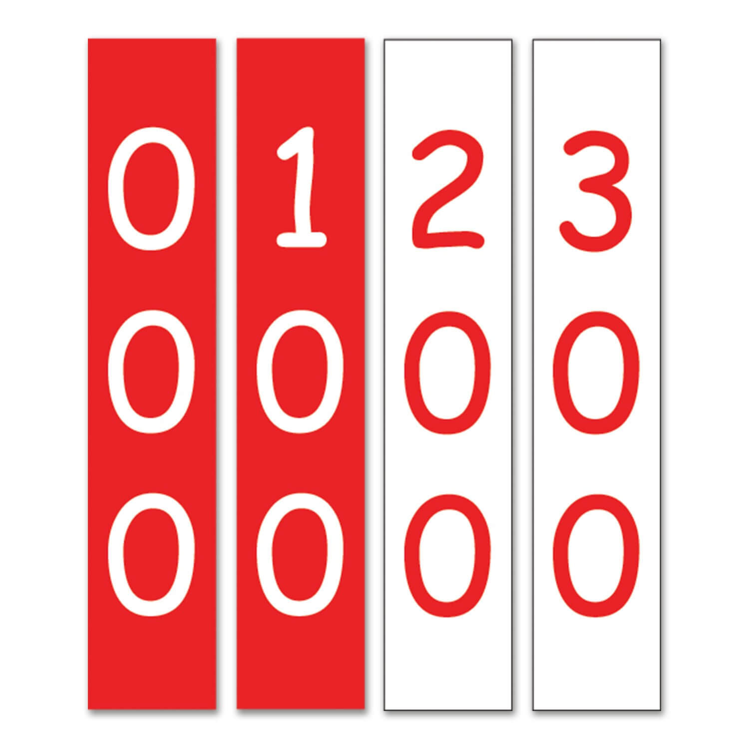 Slim Non Fiction Sticky Back Signs