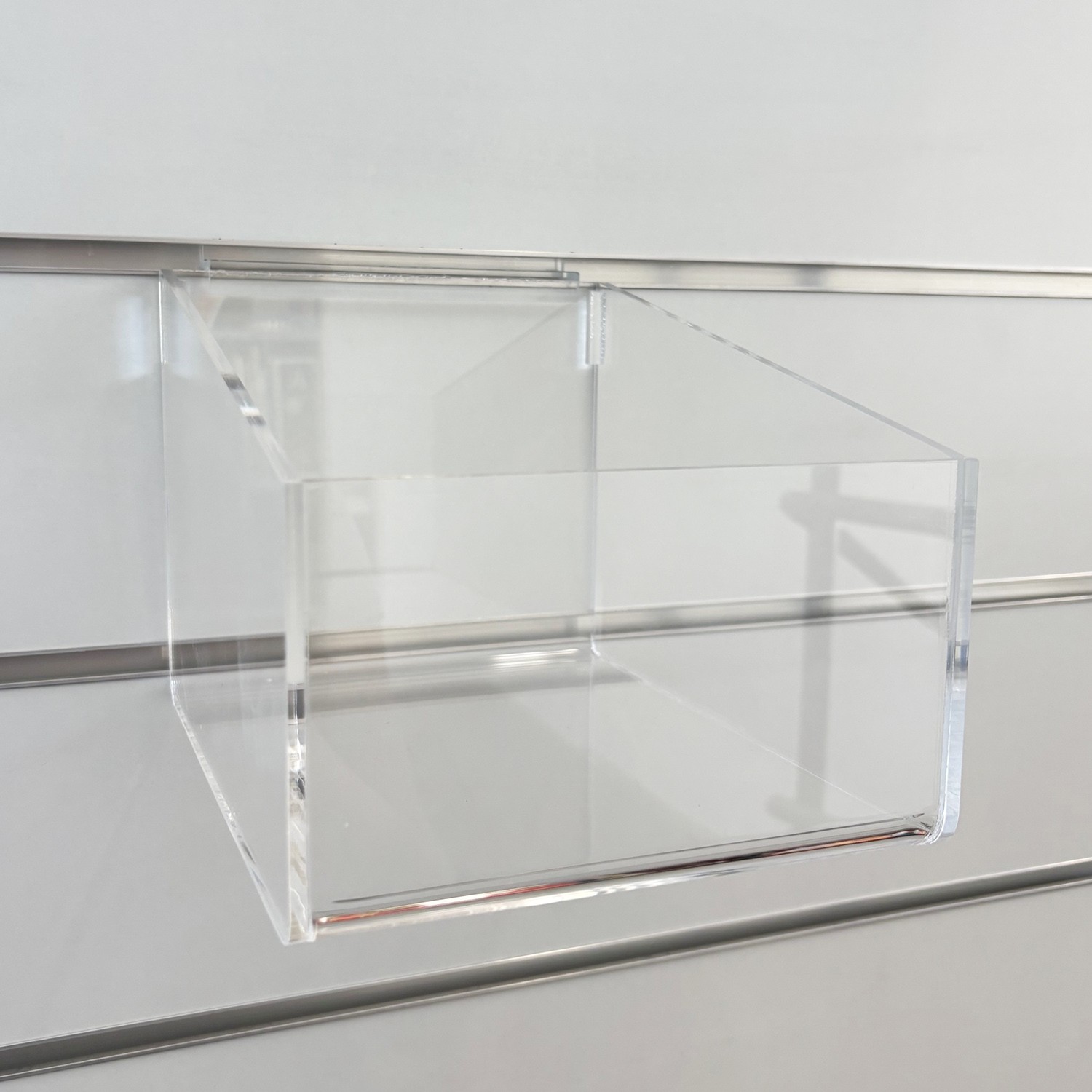 Slatwall Acrylic Book Boxes