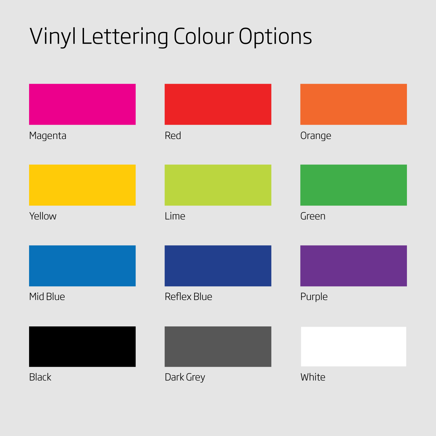 Basic Non Fiction Sticky Back Signs (Single Colour & Colour Coded)