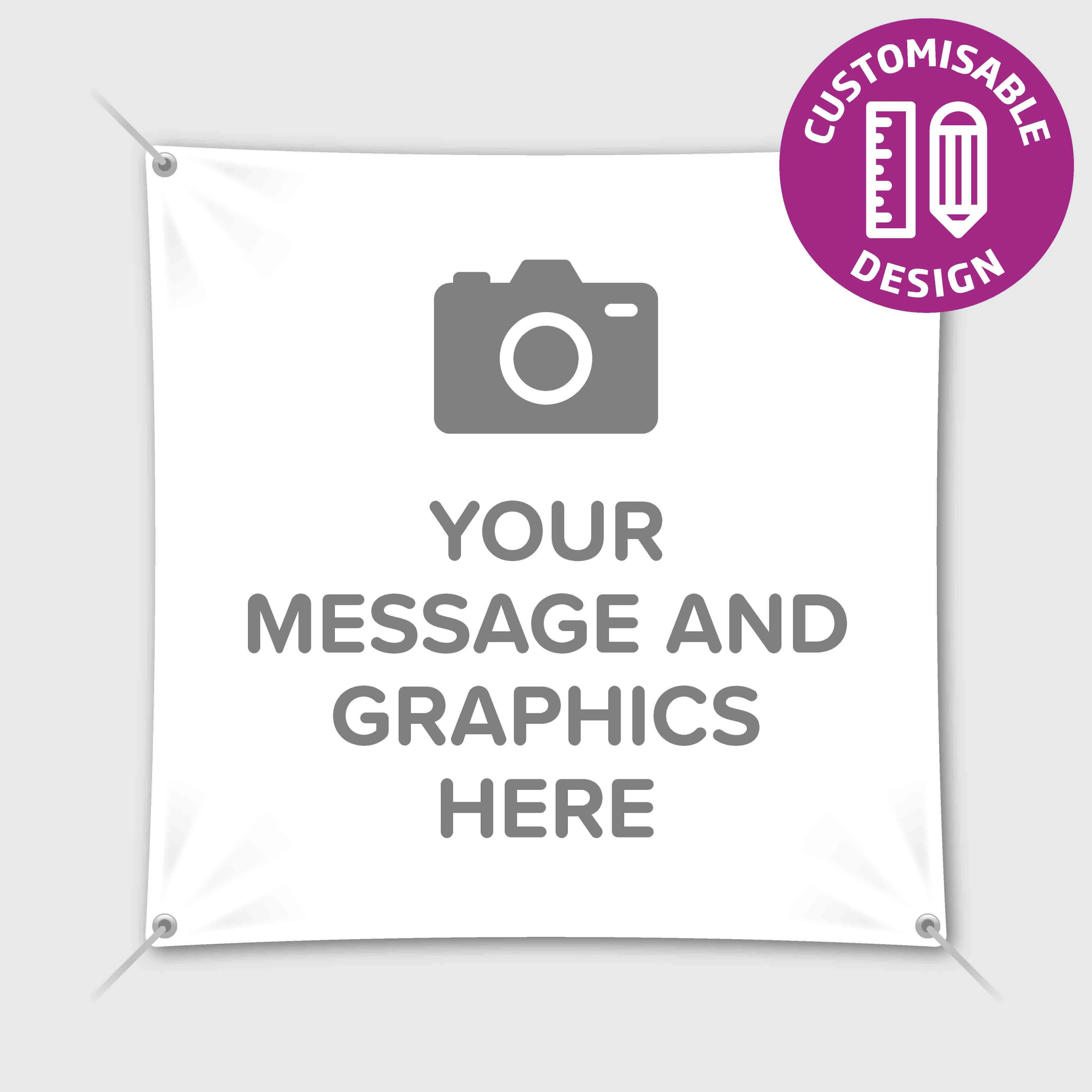 Custom Printed Vinyl Indoor Banner 1000 x 3000mm