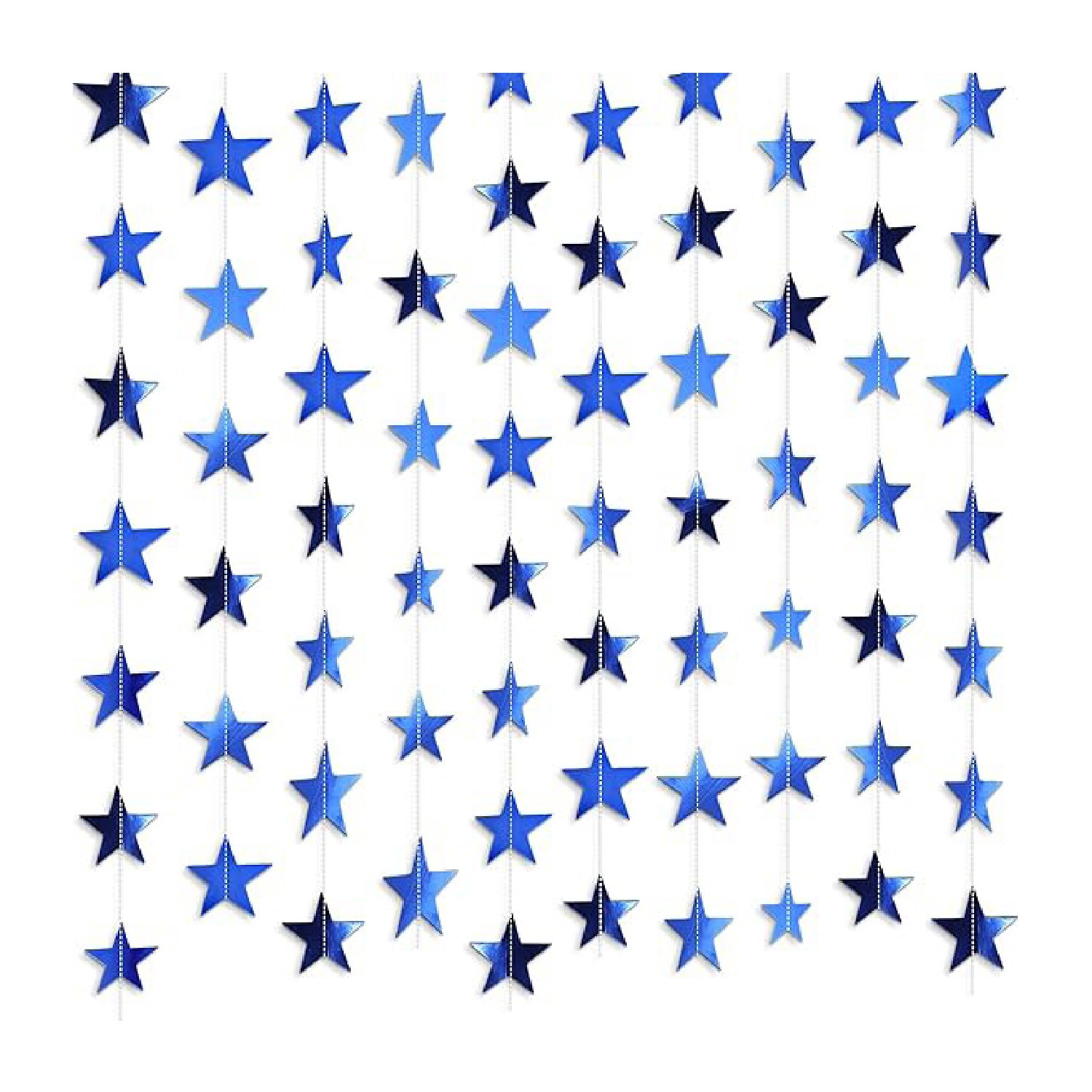 Stars Garland (Pack of Three) (Single Colour)