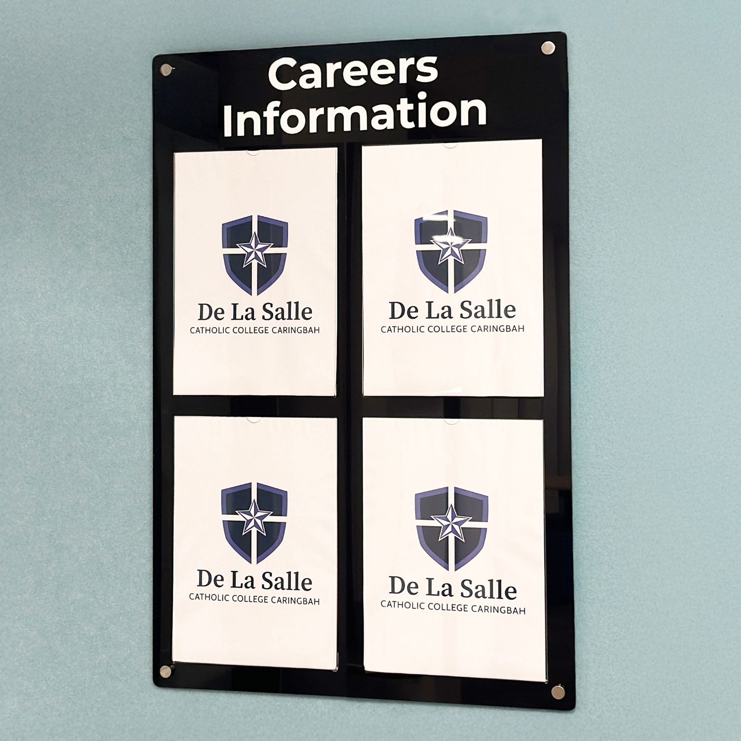 Perspex Notice Board (Large)