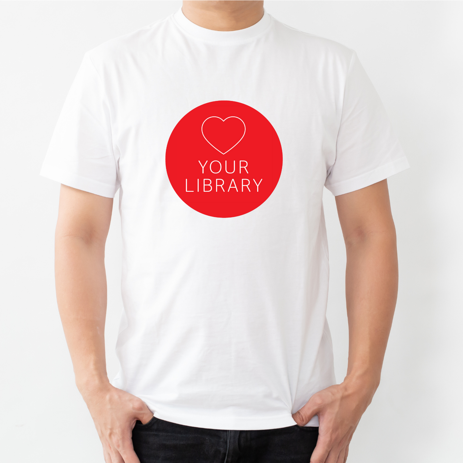 Love Your Library Circle T-Shirt