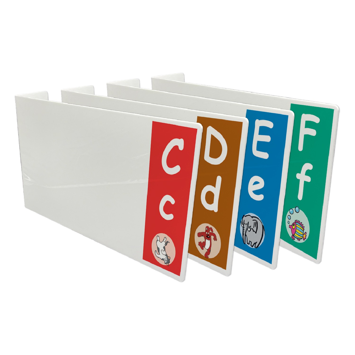 Junior Fiction Acrylic Collection Divider Starter Pack (double-sided)