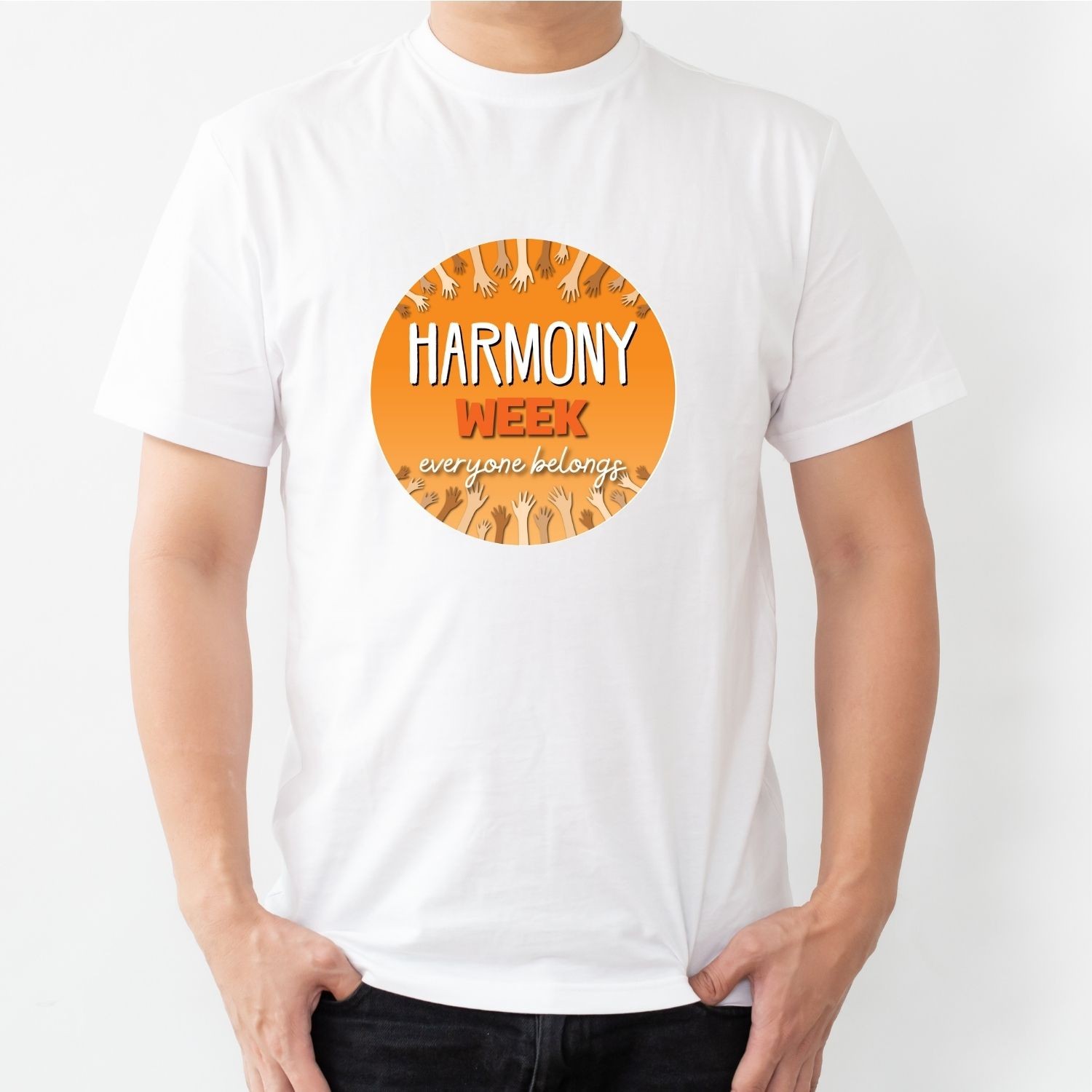 Harmony Week T-Shirt (Graphic Circle)