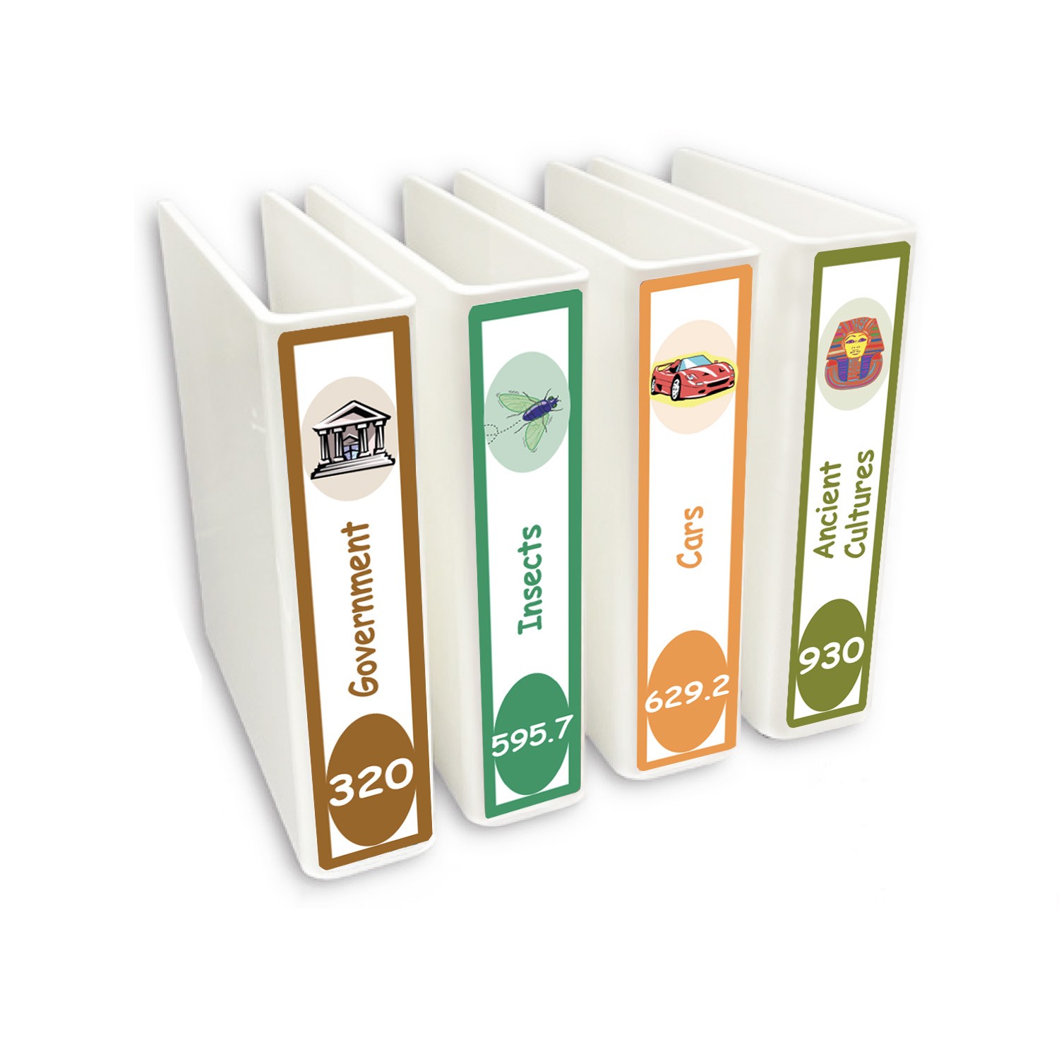 Expanded Non Fiction Slimline Divider Pack Set 2