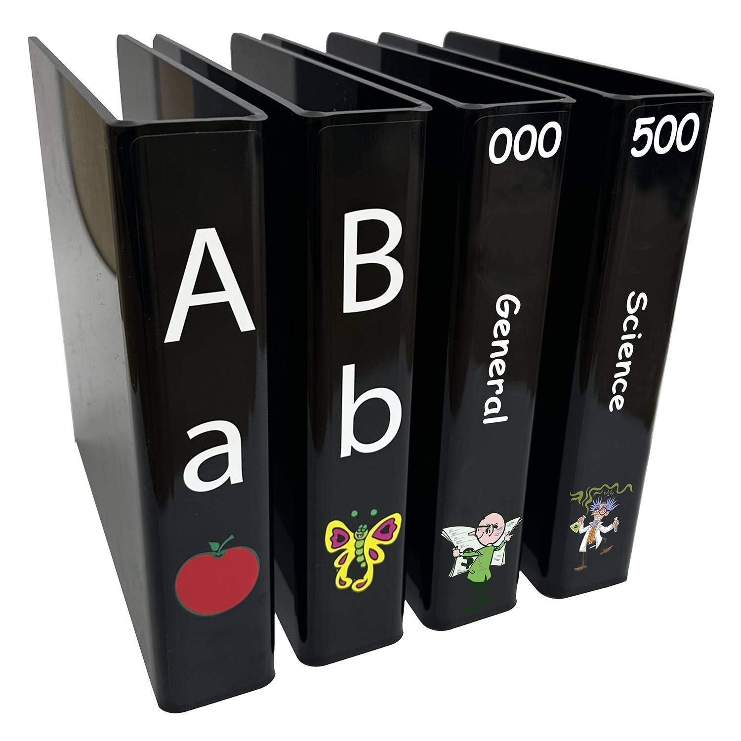 Junior Fiction and Non Fiction Slimline Starter Pack 200mm (Black)