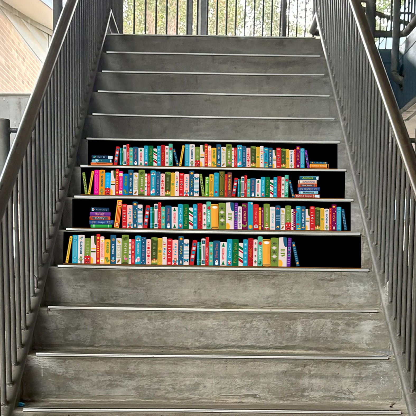 Stair Graphics (Bookcase) Set 1