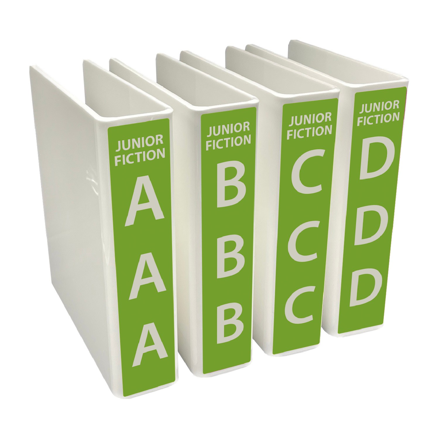 Junior Fiction (Title) Slimline Divider Starter Pack 250mm x 250mm